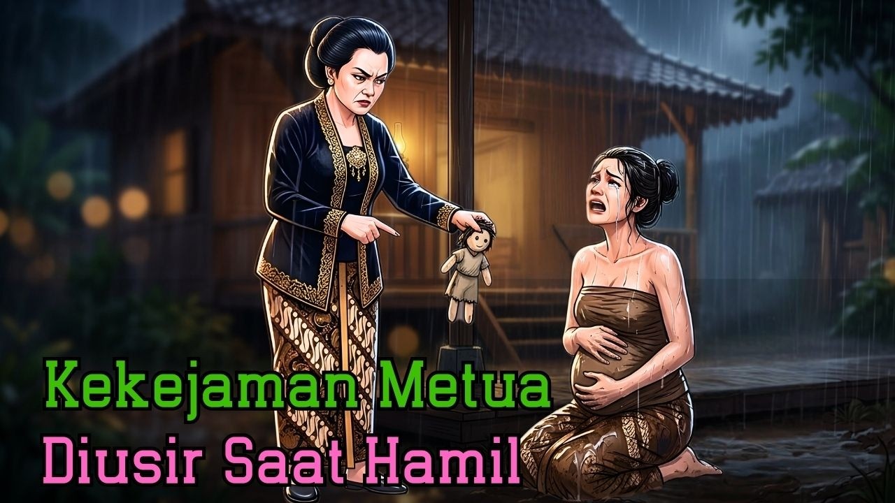 Diusir Mertua Kejam Saat Hamil Besar! Fitnah Boneka Santet yang Menyayat Hati | cerita rakyat