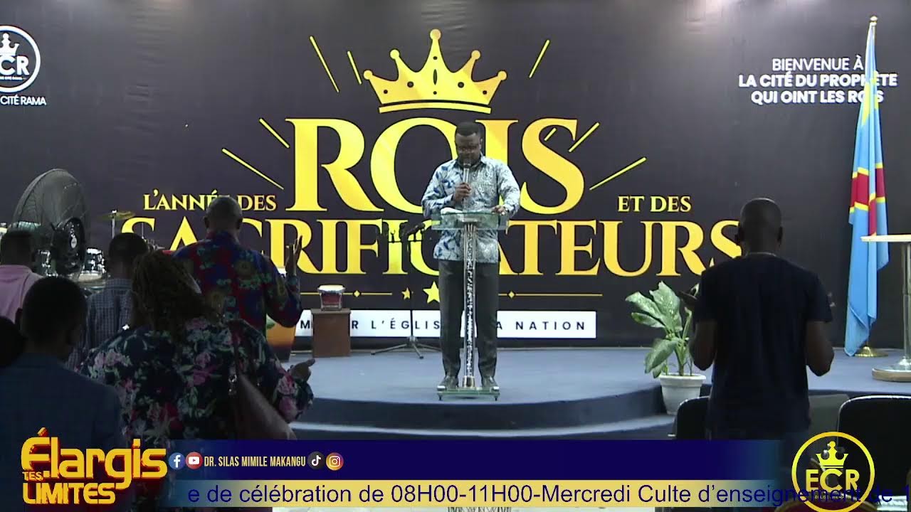 THEME : ÉLARGIS TES LIMITES Avec le Dr Silas MIMILE MAKANGU