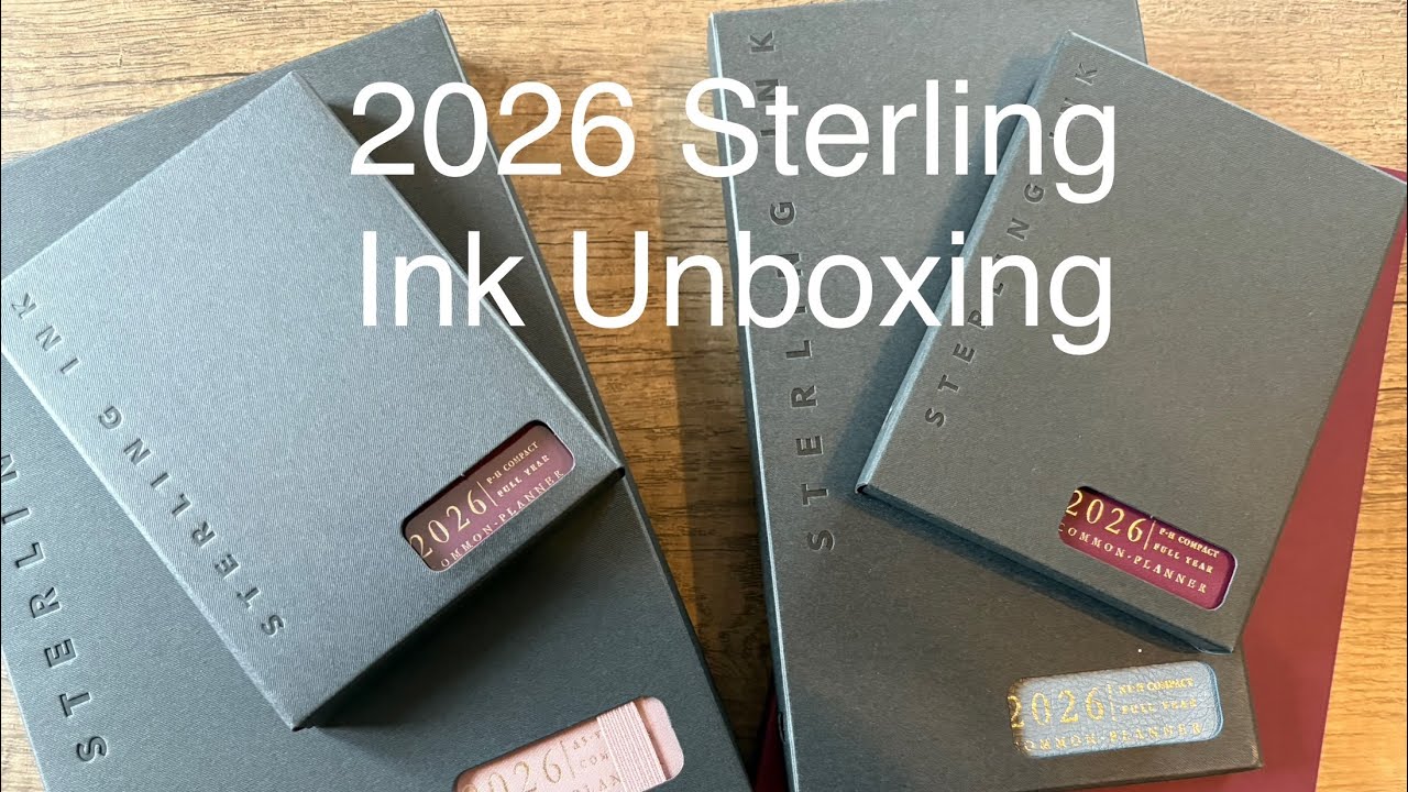 2026 Sterling Ink Unboxing