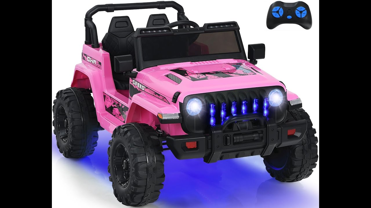 How to install INFANS Kids Ride on Car Truck?