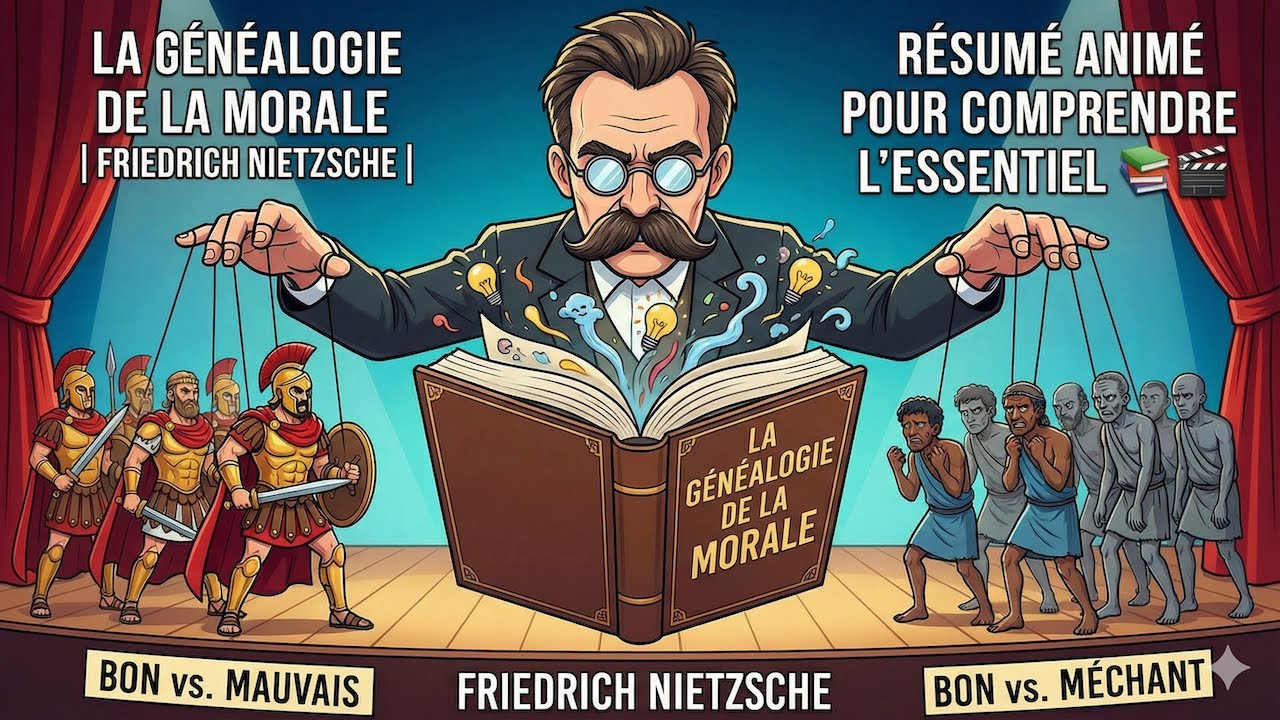 La Généalogie de la Morale - Friedrich Nietzsche | Résumé animé pour comprendre l’essentiel 📚🎬
