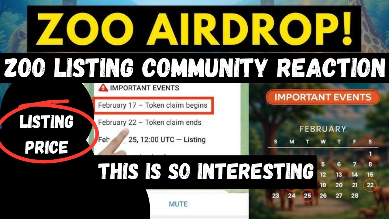 ZOO Airdrop Community Reaction 