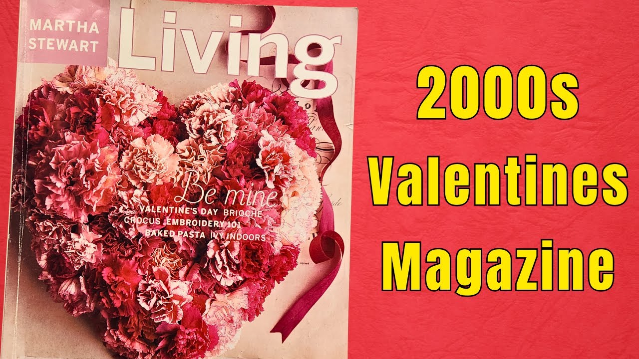 Martha Stewart Living Feburary 2001 💕 Y2K Magazine Flip Through