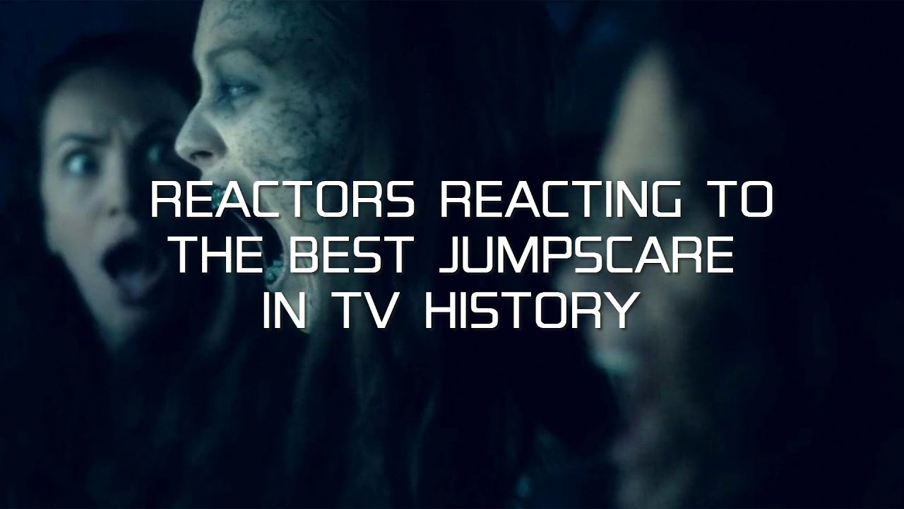 Reactors reacting to The Haunting of Hill House jumpscare scene (compilation)