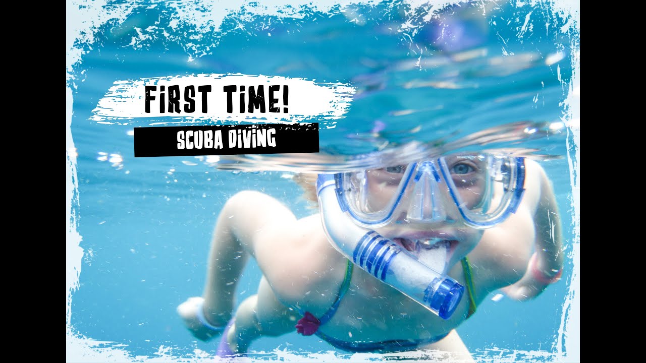 THE GIRLS' FIRST SCUBA DIVE
