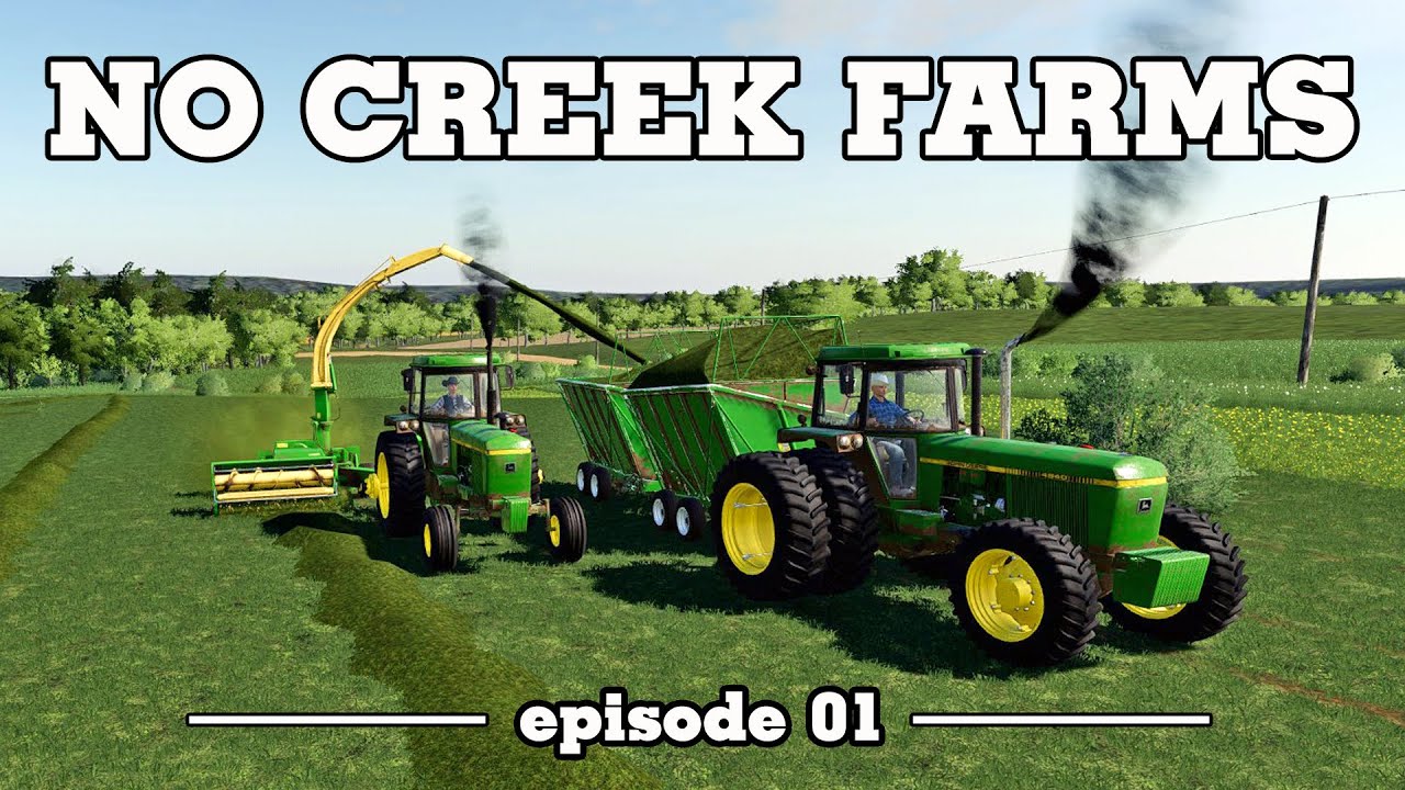 Starting with Silage - No Creek Farms - FS19 Timelapse 01