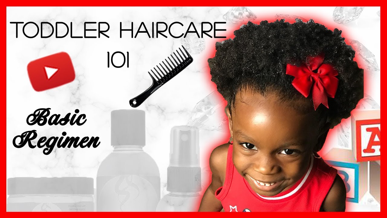 Toddler Hair Care Regimen 101 | Basic 4c Regimen