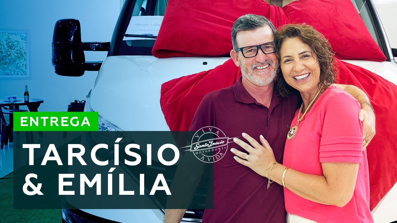 EMOÇÃO E CONQUISTA! A entrega do motorhome para Tarcísio e Emília