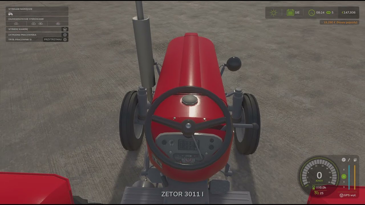 Farming Simulator 25 sprzedaż i kupno maszyn
