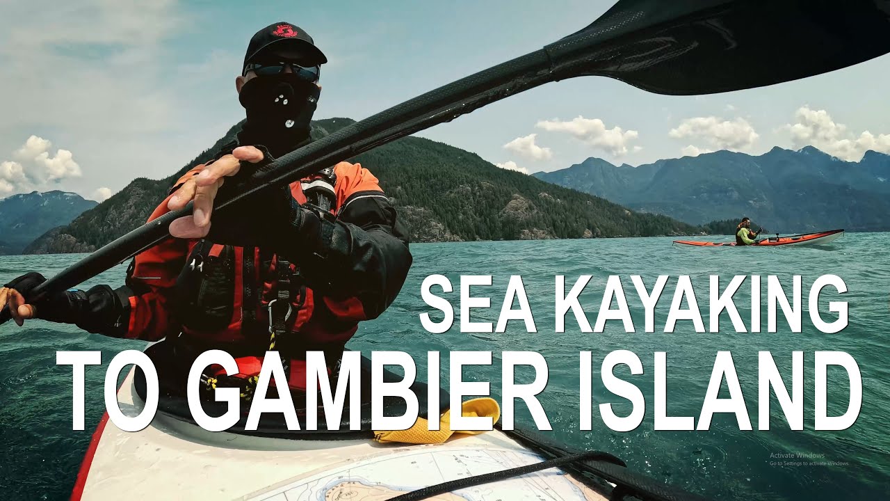 Sea Kayaking from Porteau Cove to Ramillies Channel Marine Recreation Site