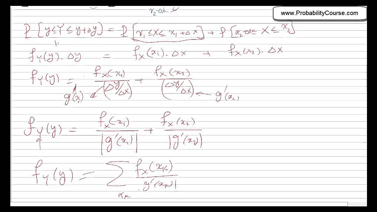 30-Functions of Continuous Random Variables-2