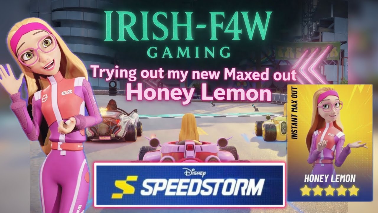 Testing Honey Lemon at MAX Level Online! | Disney Speedstorm Gameplay #disneyspeedstorm #speedstorm 