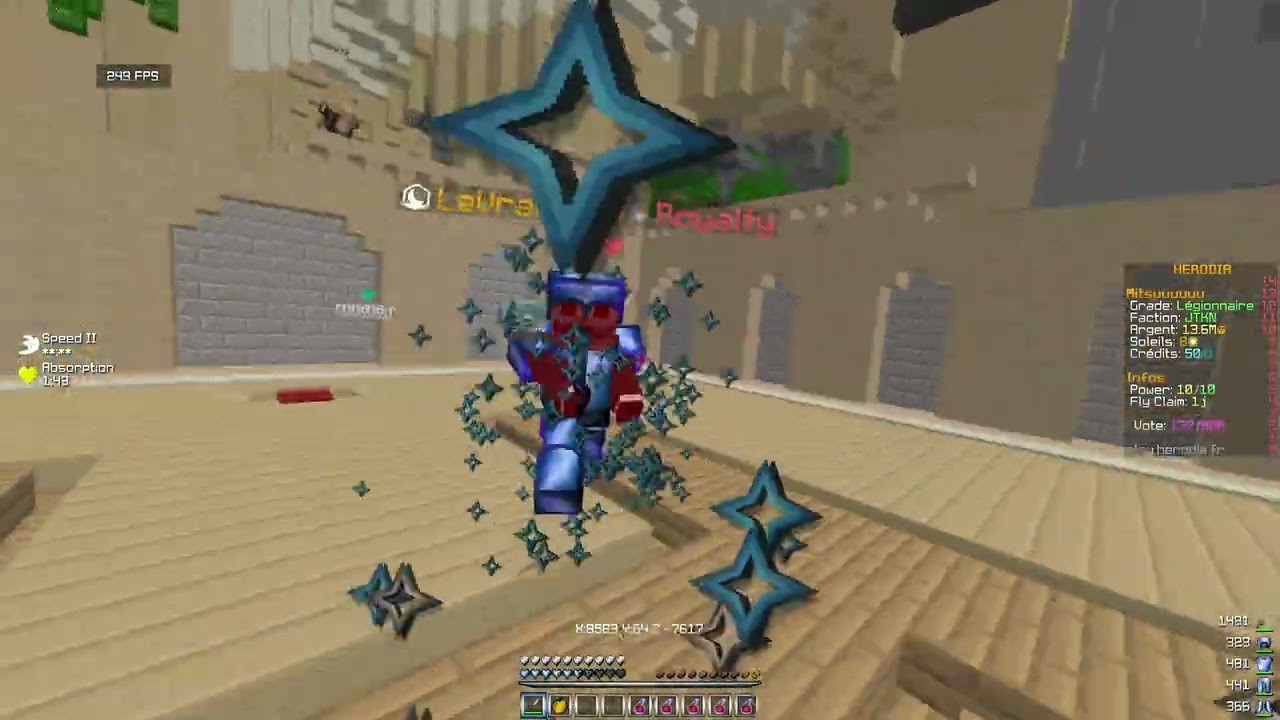 DEBUT DE FACTION SUR HERODIA (SERVEUR DE BYSLIDE)
