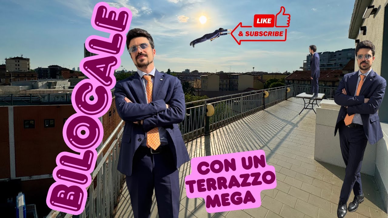 Bilocale totalmente ristrutturato con magnifico terrazzo