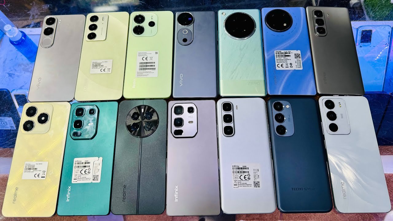 Infinx hot60proplus 50proplus note50 zero40 tecno camon30s spark40proplus redmi note14 13 realme C75