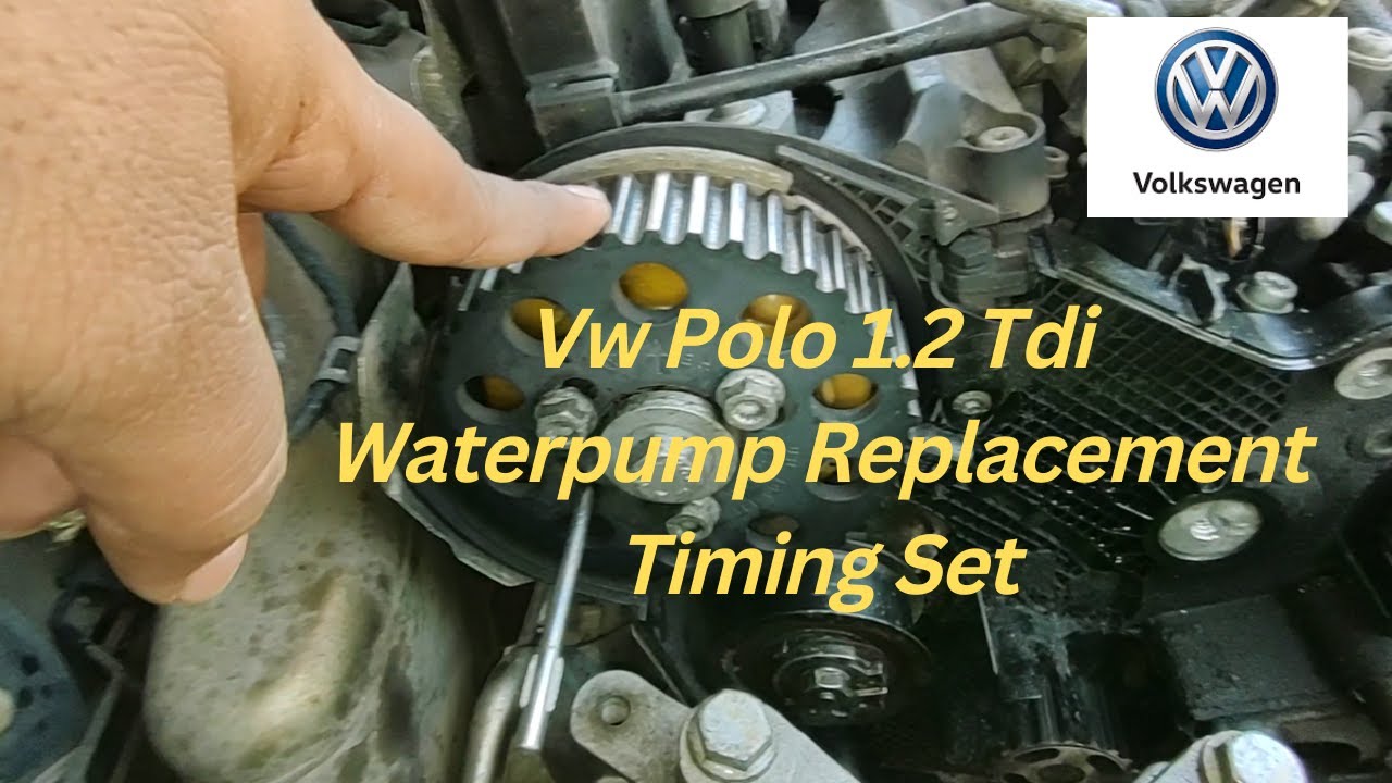 VolkswagenPolo  1.2 TDI Waterpump Replacement Timing Set Vw polo timing