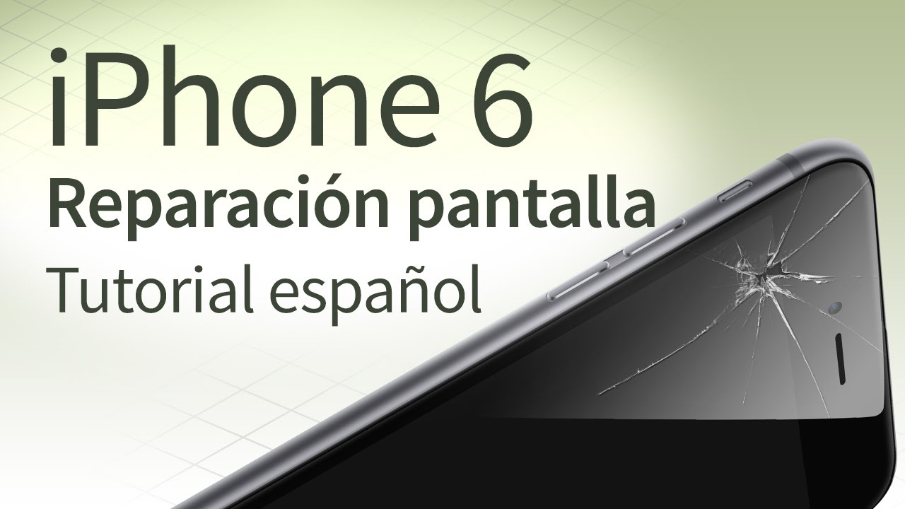 iPhone 6 cambiar pantalla: Tutorial español