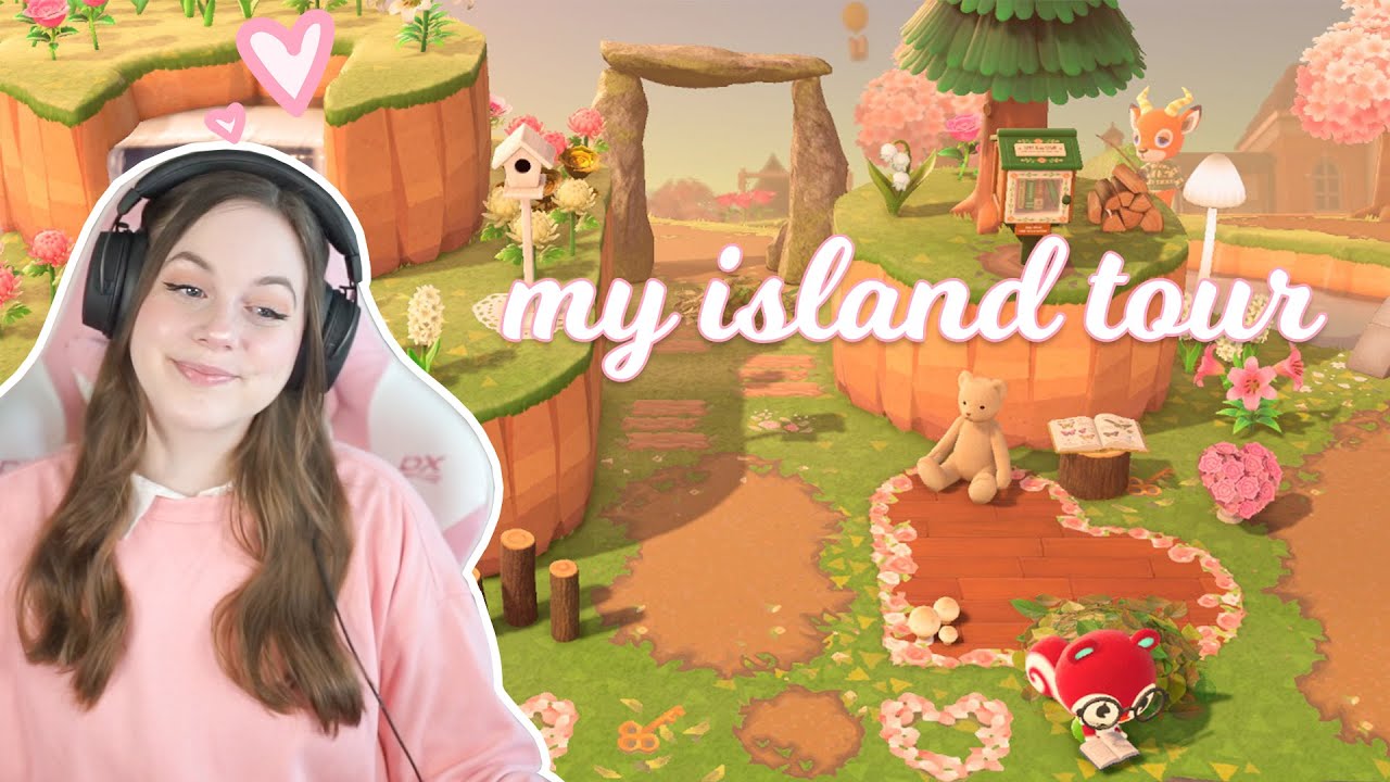 My 750+ Hour Island Tour (Pastel Cottagecore) | Animal Crossing New Horizons