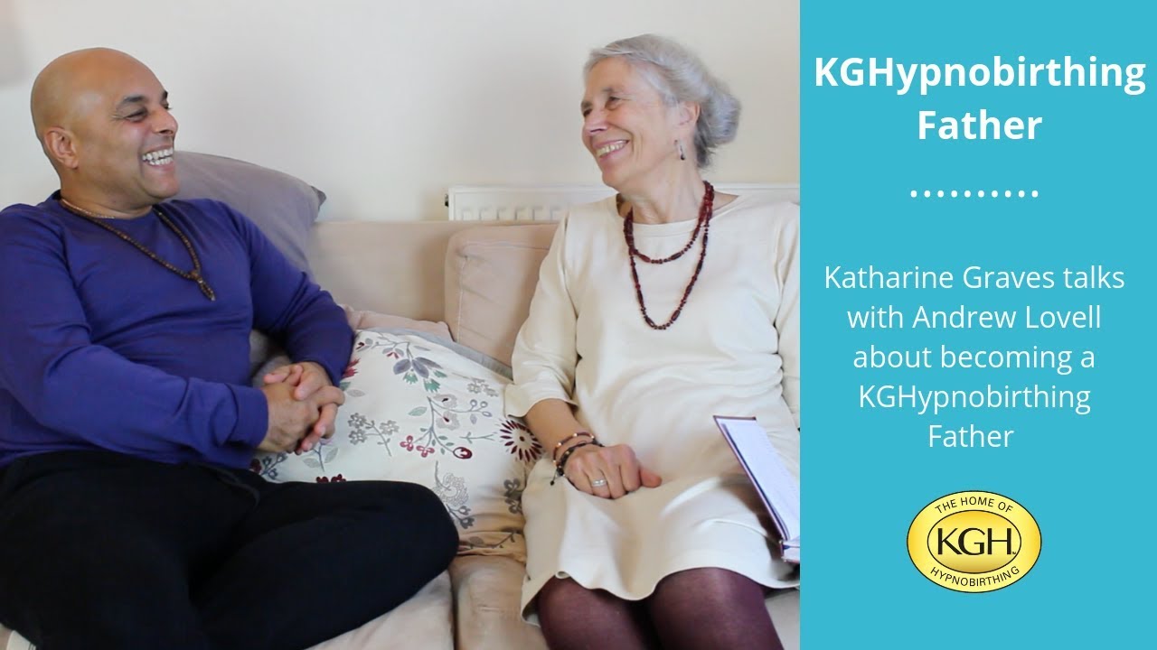 KGHypnobirthing Father Andrew Lovell talks with Katharine Graves
