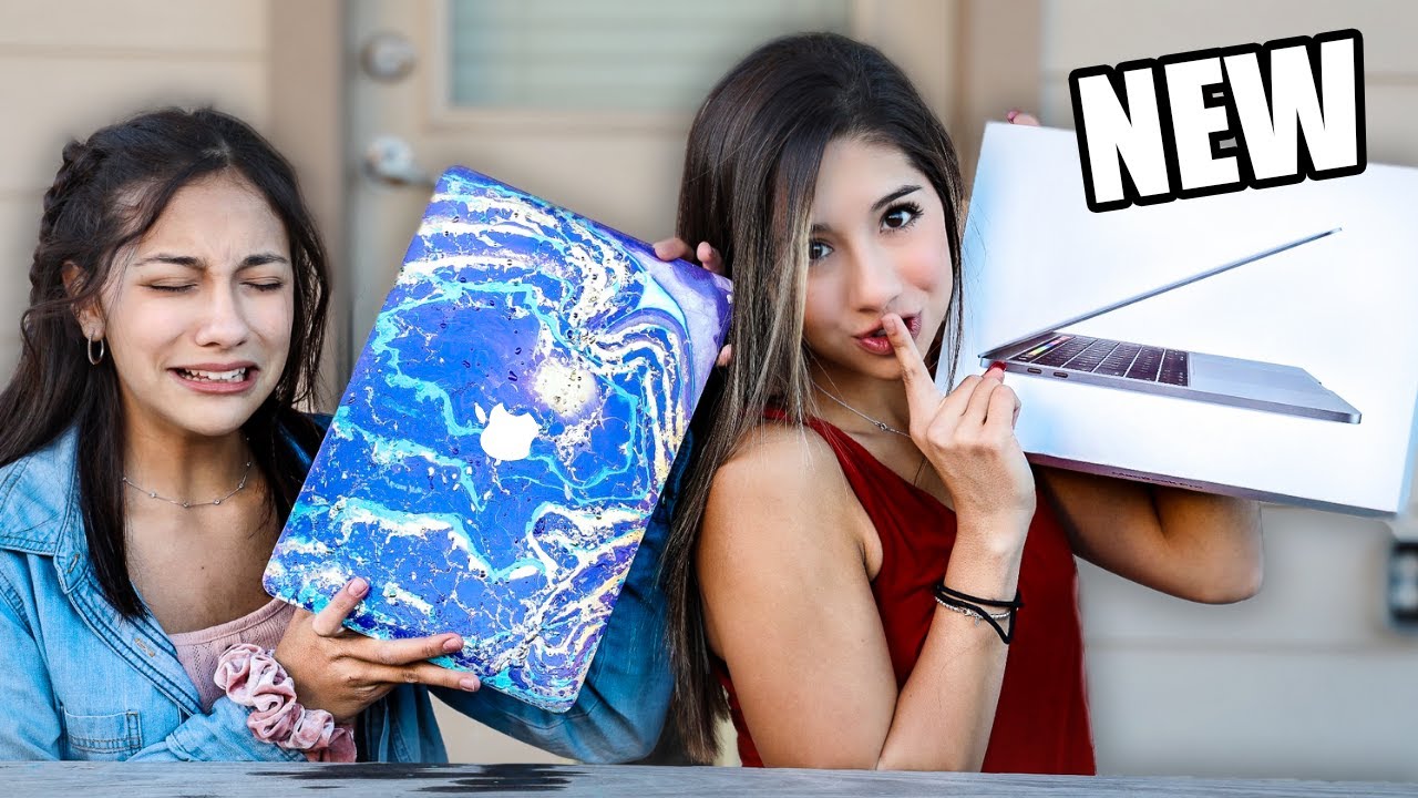 Hydro Dipping My Sisters MacBook and Giving Her a New One!