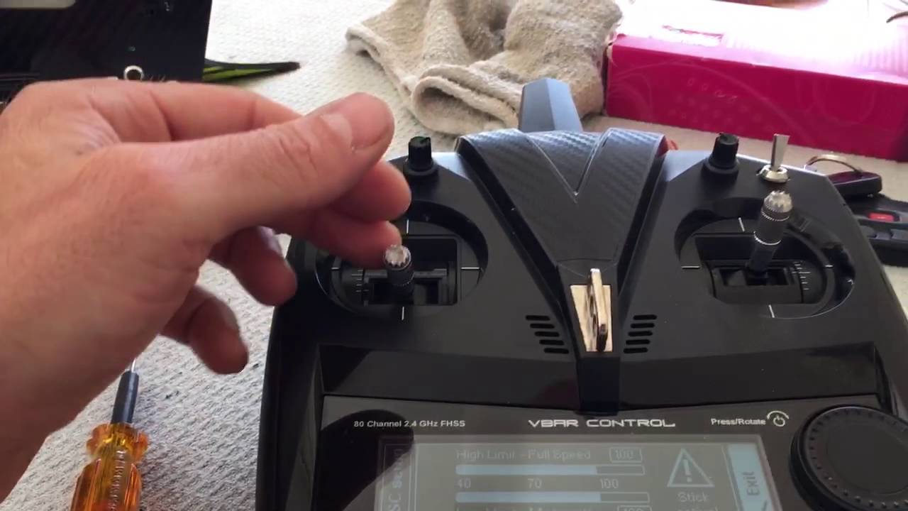 Kontronik Kosmik mode setup with Vbar Control