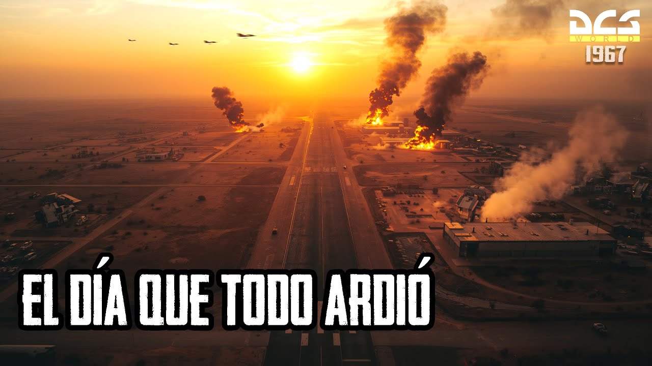 OPERACIÓN FOCO — Guerra de los 6 días | Simulación ultra realista en DCS World