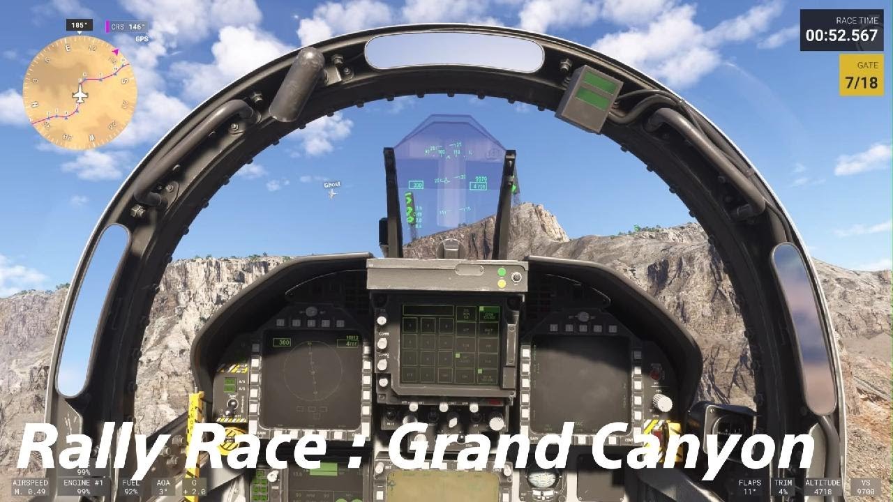 Microsoft Flight Simulator 2024 - Rally Race Challenge : Grand Canyon