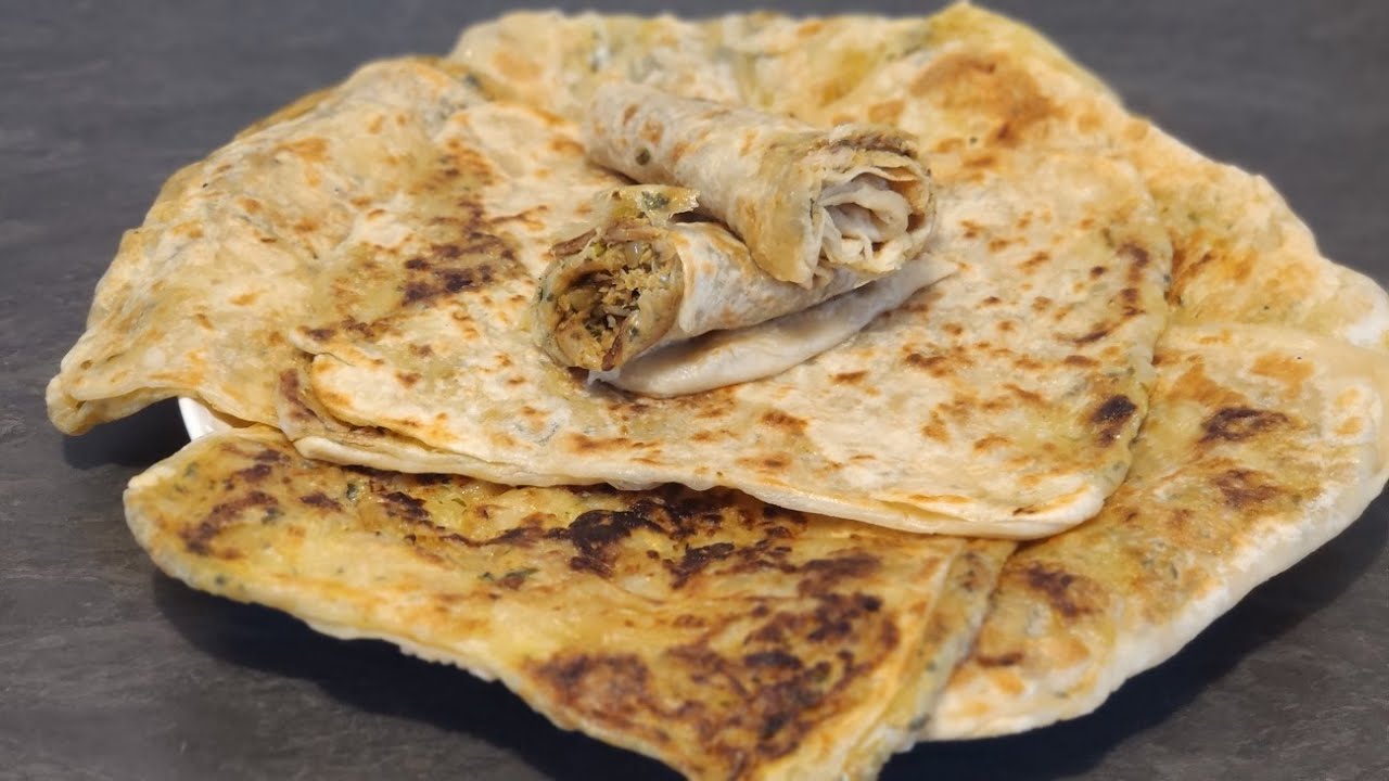 Msamen farcis au thon