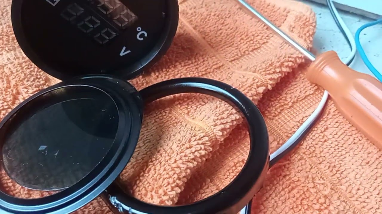 Como tirar o alarme sonoro do medidor de temperatura veicular