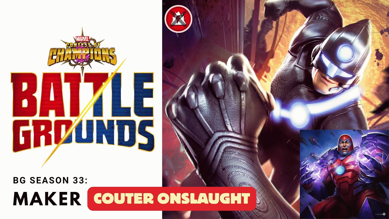 MCOC Battlegrounds 33: The Maker - The PERFECT Onslaught Counter