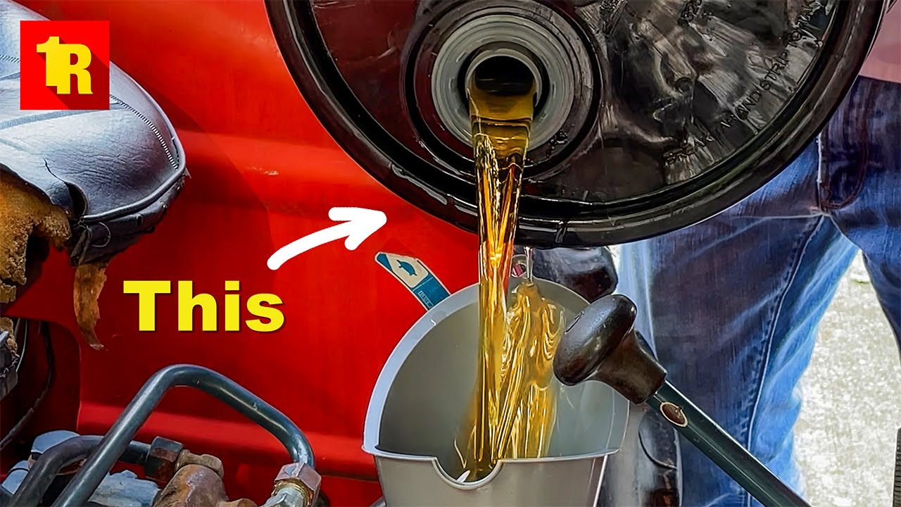 1991 Kubota L2050 Hydraulic System Fluid FLUSH And FILTER Change!!