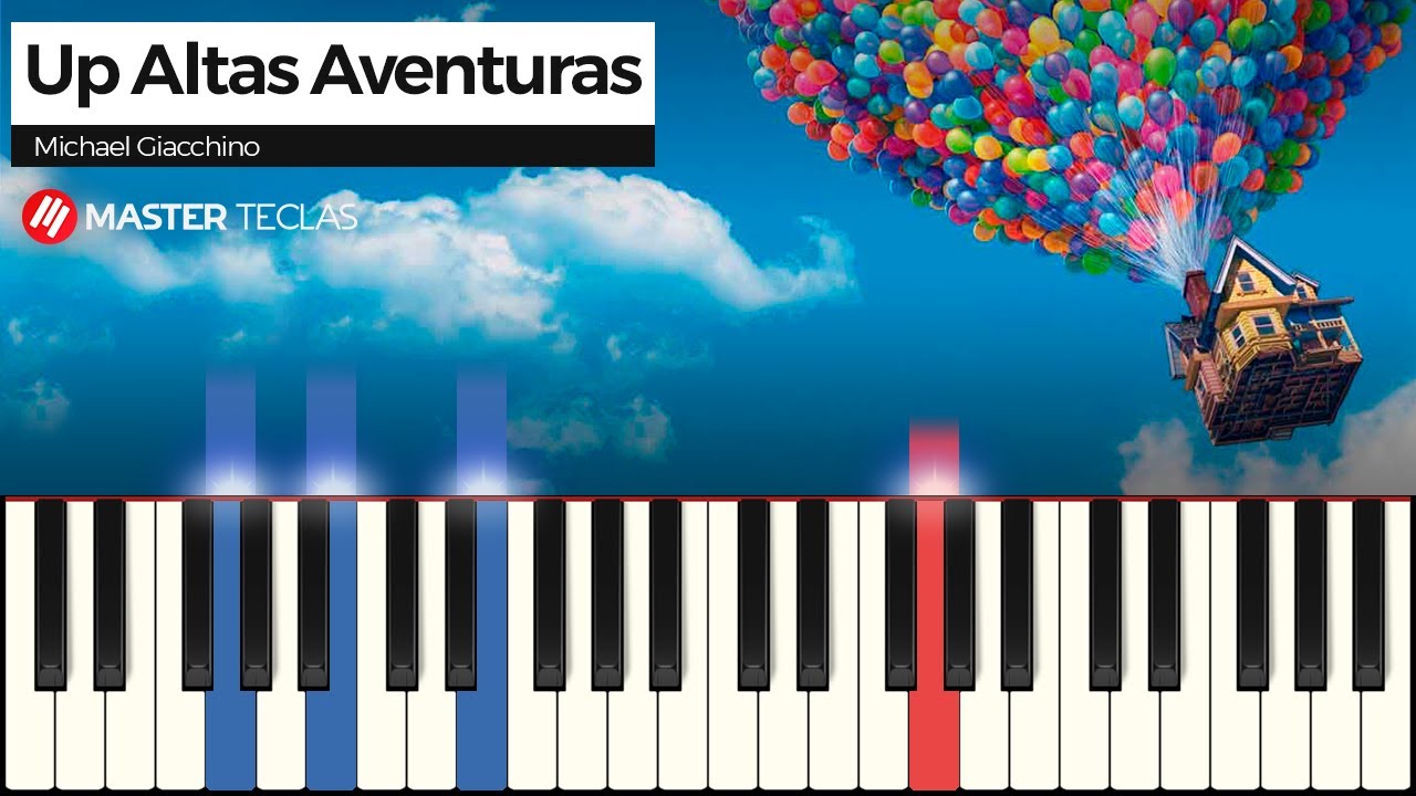 Up Altas Aventuras - Tema do Filme | Piano Tutorial
