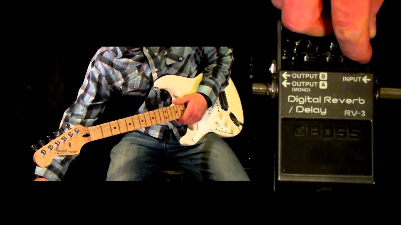 BOSS RV-3 Reverb/Delay Pedal
