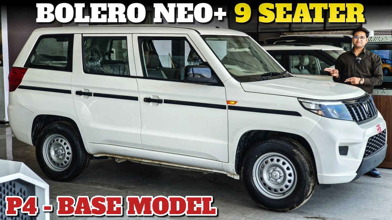 2024 Mahindra Bolero Neo+ 9 Seater review and Walkaround ✅ l Bolero Neo+ P4 Base Variant Review ✅