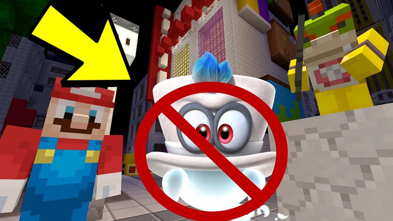 CAPPY IS GONE... [I cried...] - Super Mario Series - (Minecraft Switch) [255]
