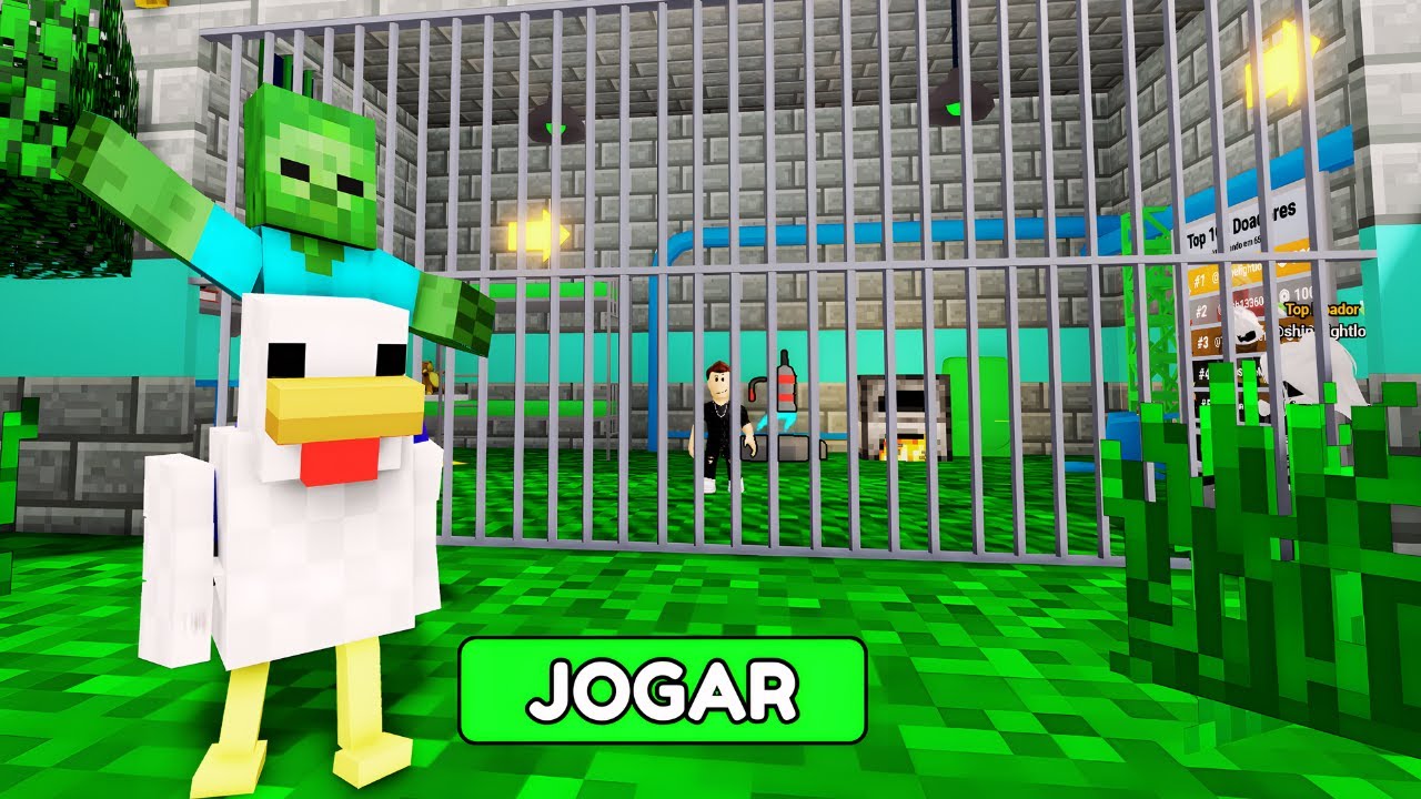 ESCAPEI DA PRIS&Atilde;O DO CHICKEN JOCKEY'S NO ROBLOX | BARRY'S PRISON RUN