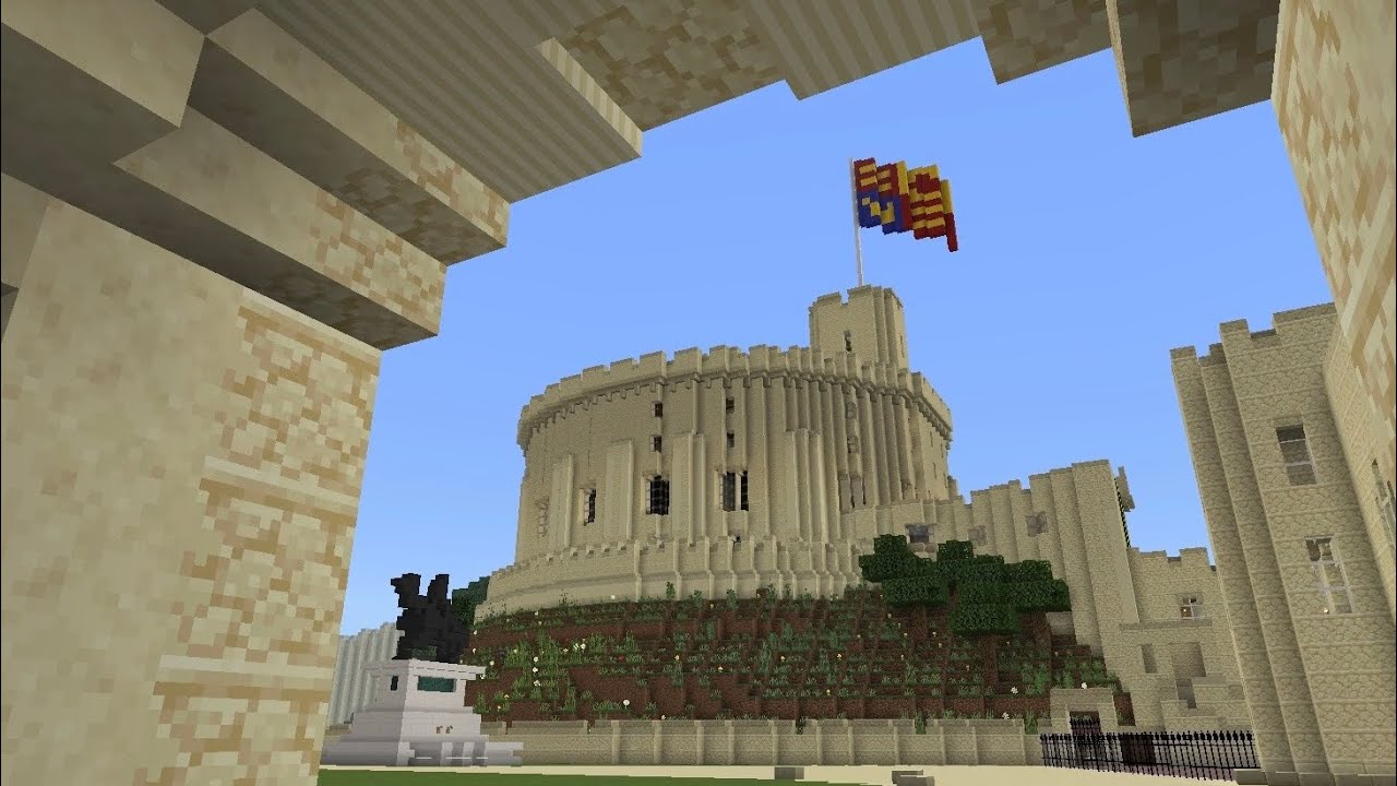 Windsor Castle tour | Minecraft PE | Part 1/4