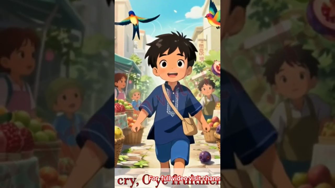 In the Bazzars of Hyderabad with music #song #learnwithrey #animeshort #cartoon #hyderabad