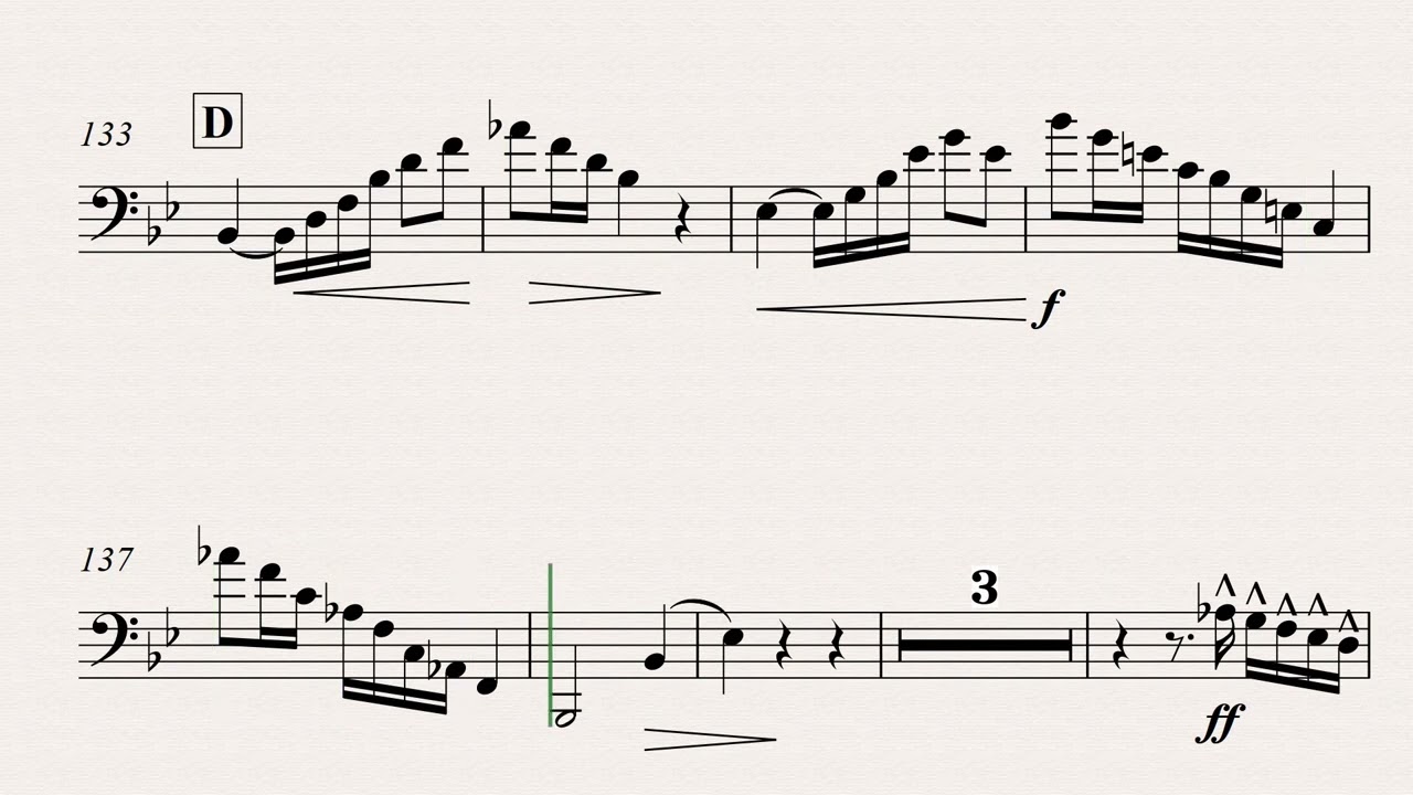 Sachse, Ernst: Concertino for Trombone (orchestra accompaniment )