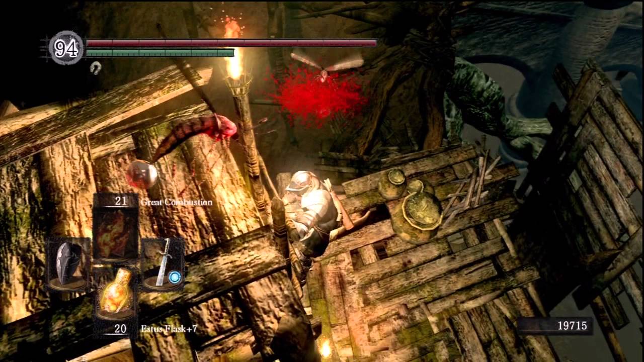 Dark Souls: Blighttown Shortcut to Bonfire then Boss
