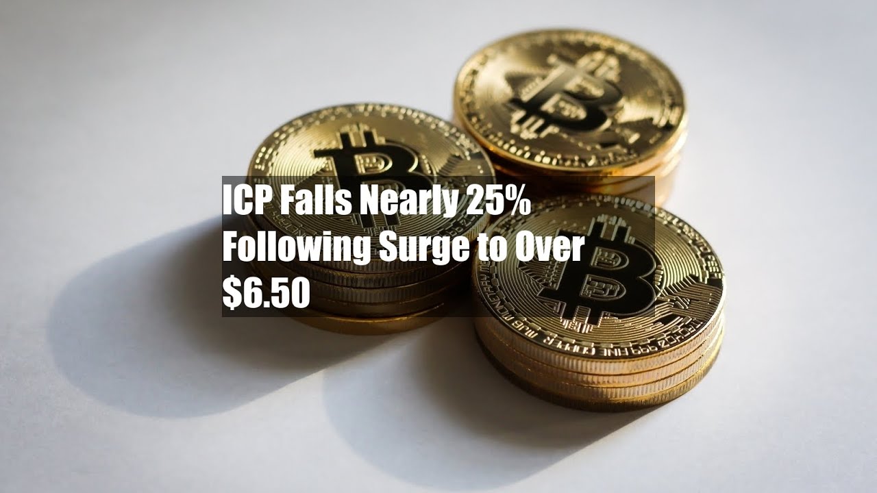 ICP Falls Nearly 25% Following Surge to Over $6.50