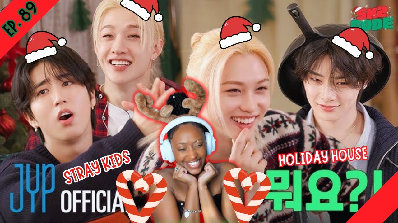 Reacting to 🎄Stray Kids Holiday House #1🎄| DAY 7 of STAYMAS🎁🩷