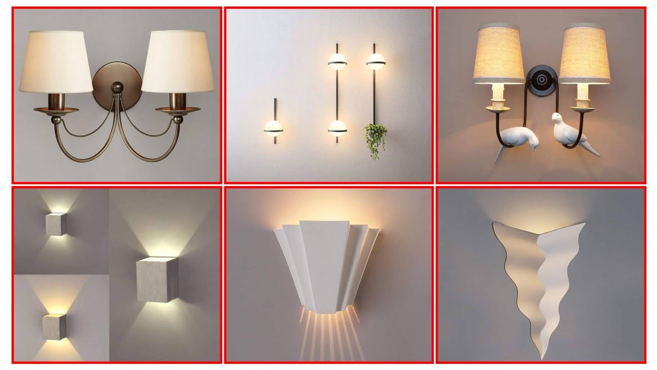 50+ Modern Luxury Wall lamp🏮| Wall light For bedroom and living room | Wall light decoration 
