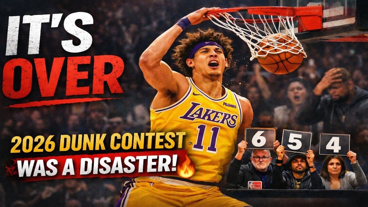The 2026 Dunk Contest Proved the NBA Has A Problem…