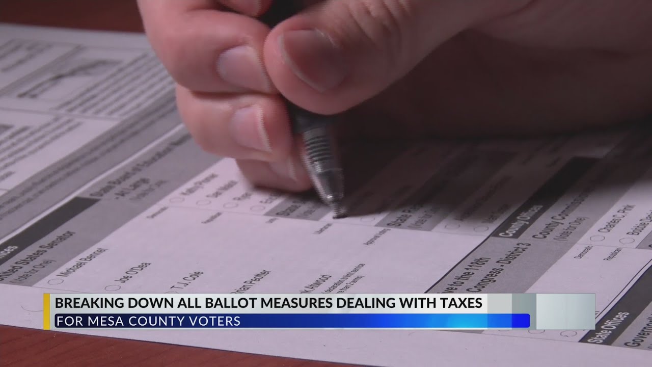 Ballot Breakdown; Taxes Edition