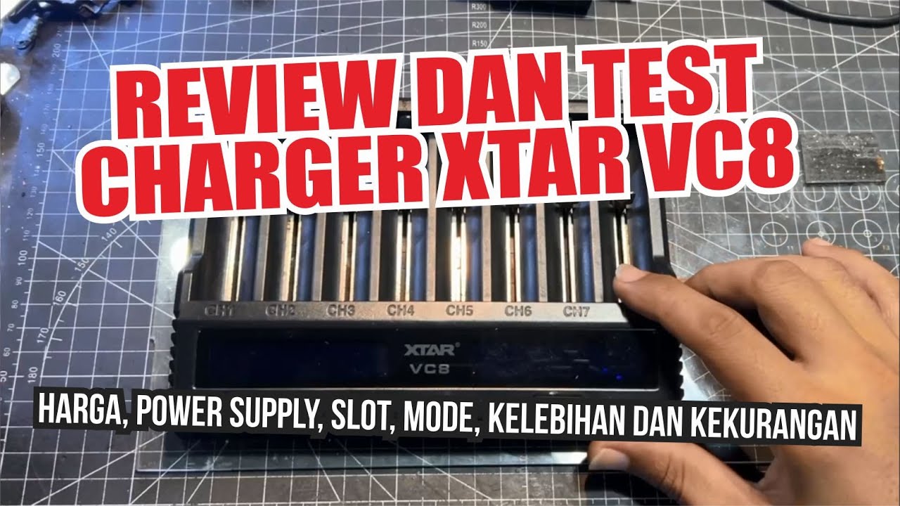 Review Dan Test Charger Xtar VC8