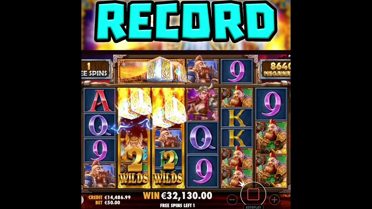 MY BIGGEST WIN EVER 😱  POWER OF THOR MEGAWAYS SLOT 🔥 HUGE JACKPOT OMG‼️ #shorts