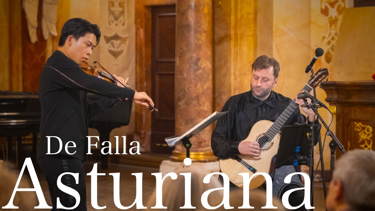 Manuel de Falla: Asturiana from Suite populaire espagnole | Kerson Leong & Jerzy Chwastyk