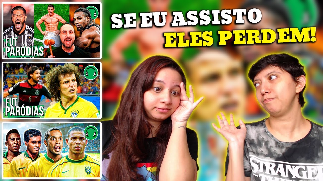 REACT S BOMBADOS DO FUTEBOL + 7x1 TRÊS ANOS + QUANDO A SELEÇÃO BRASILEIRA DAVA MEDO | FUTPARÓDIAS