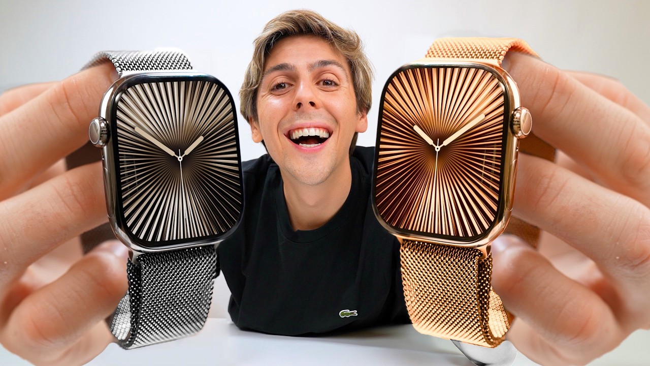 Apple Watch Series 10 Unboxing (46mm Titanium)